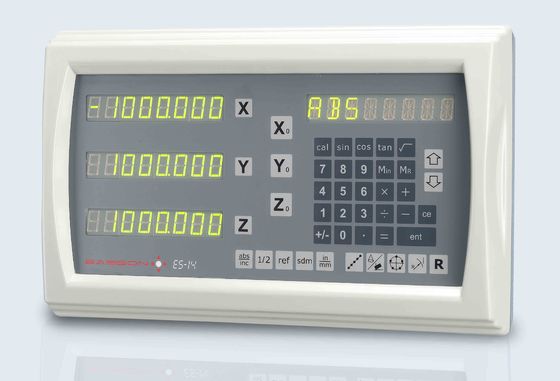 Easson ES14の旋盤のための白い位置3の軸線の数値表示装置システム