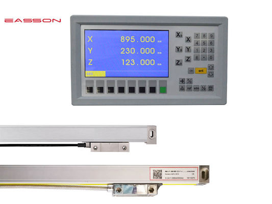 工作機械3の軸線LCD Droの測定システム線形スケール