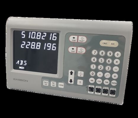 3軸光学線形エンコーダー 多言語ソフトウェアと電源故障位置メモリを搭載し,機械ツールの性能を向上させる