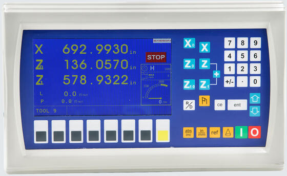 Easson ES-14Bの一定した速度の旋盤3の軸線の数値表示装置システム